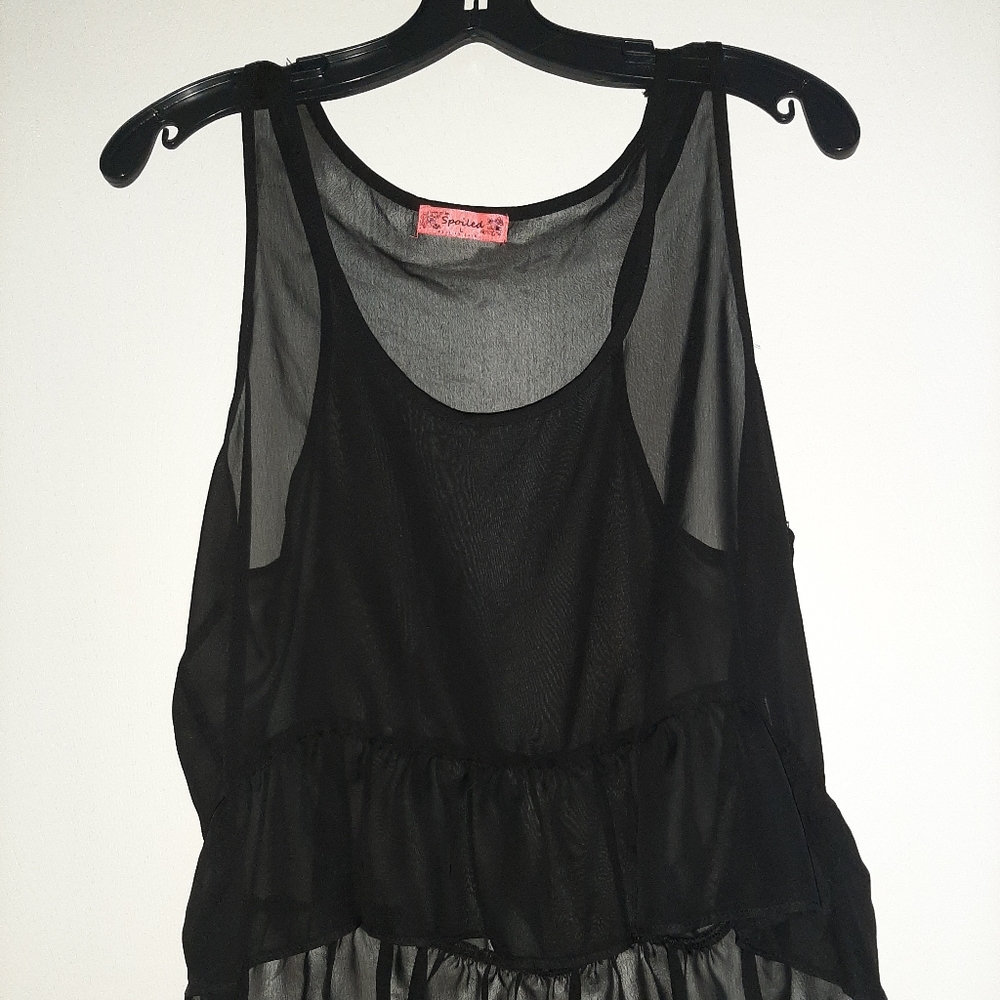 See through tank top